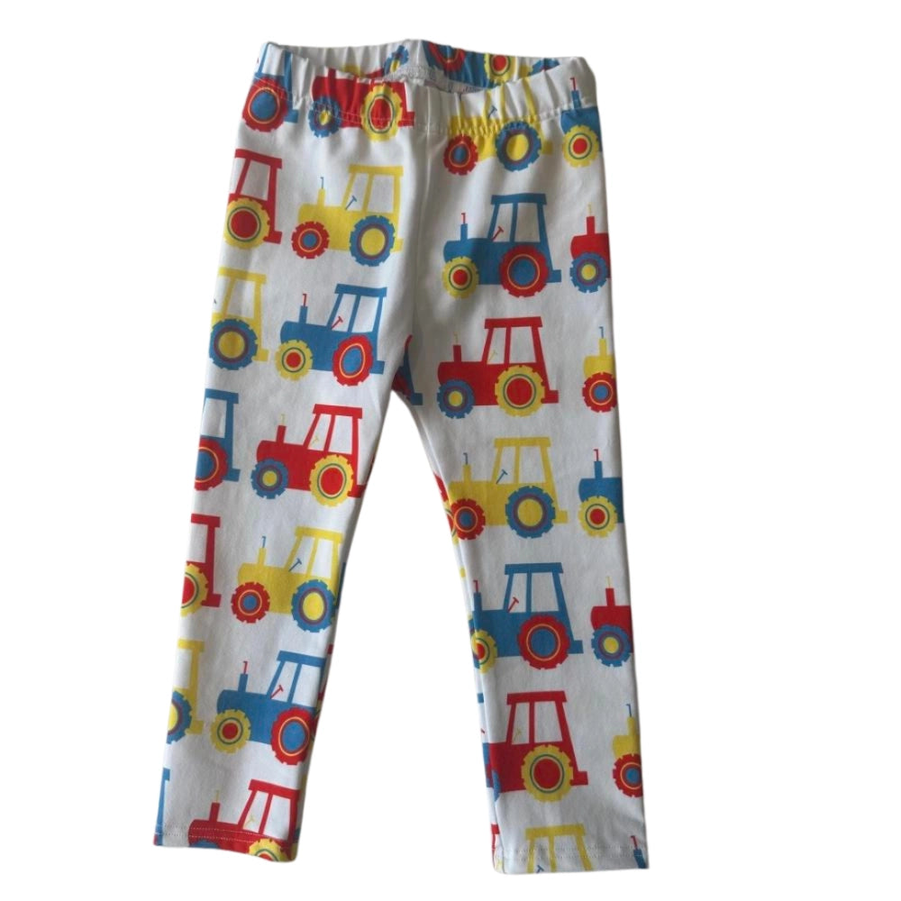Colourful Tractor Leggings | Cotswold Baby Co
