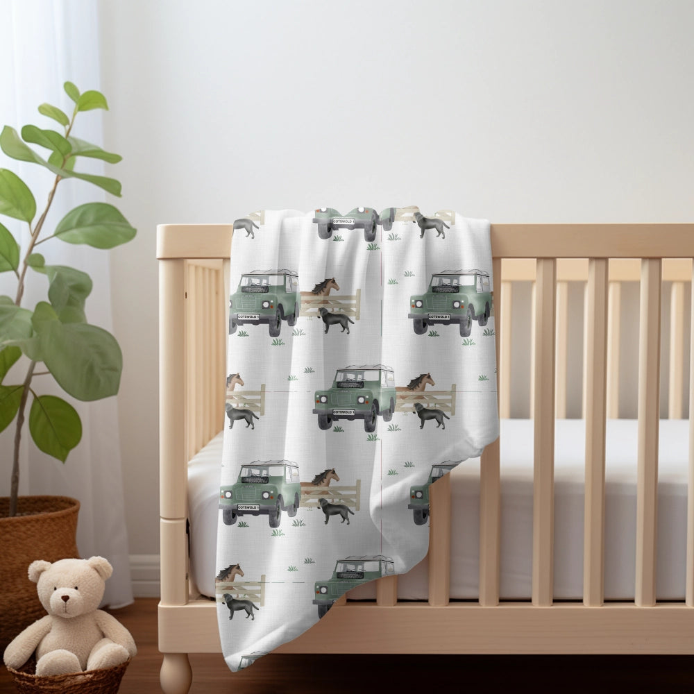 Land Rover Blanket | Cotswold Baby Co