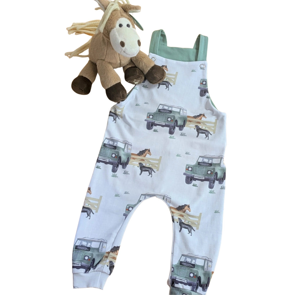 Land Rover Dungarees | Cotswold Baby Co.
