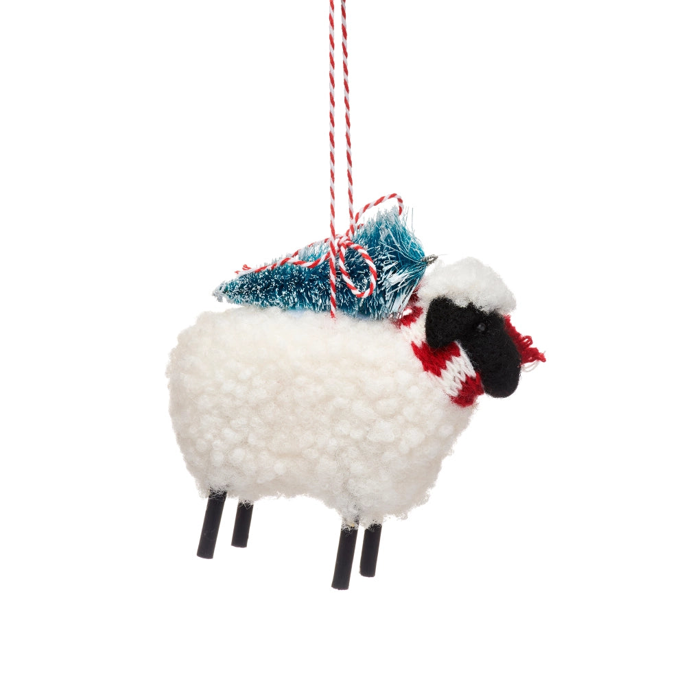 Sheep Christmas Tree Decoration