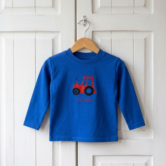 Henry The Little Red Tractor Long Sleeve T-Shirt | Cotswold Baby Co