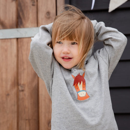Jimmy Horse Lightweight Hoodie | Cotswold Baby Co
