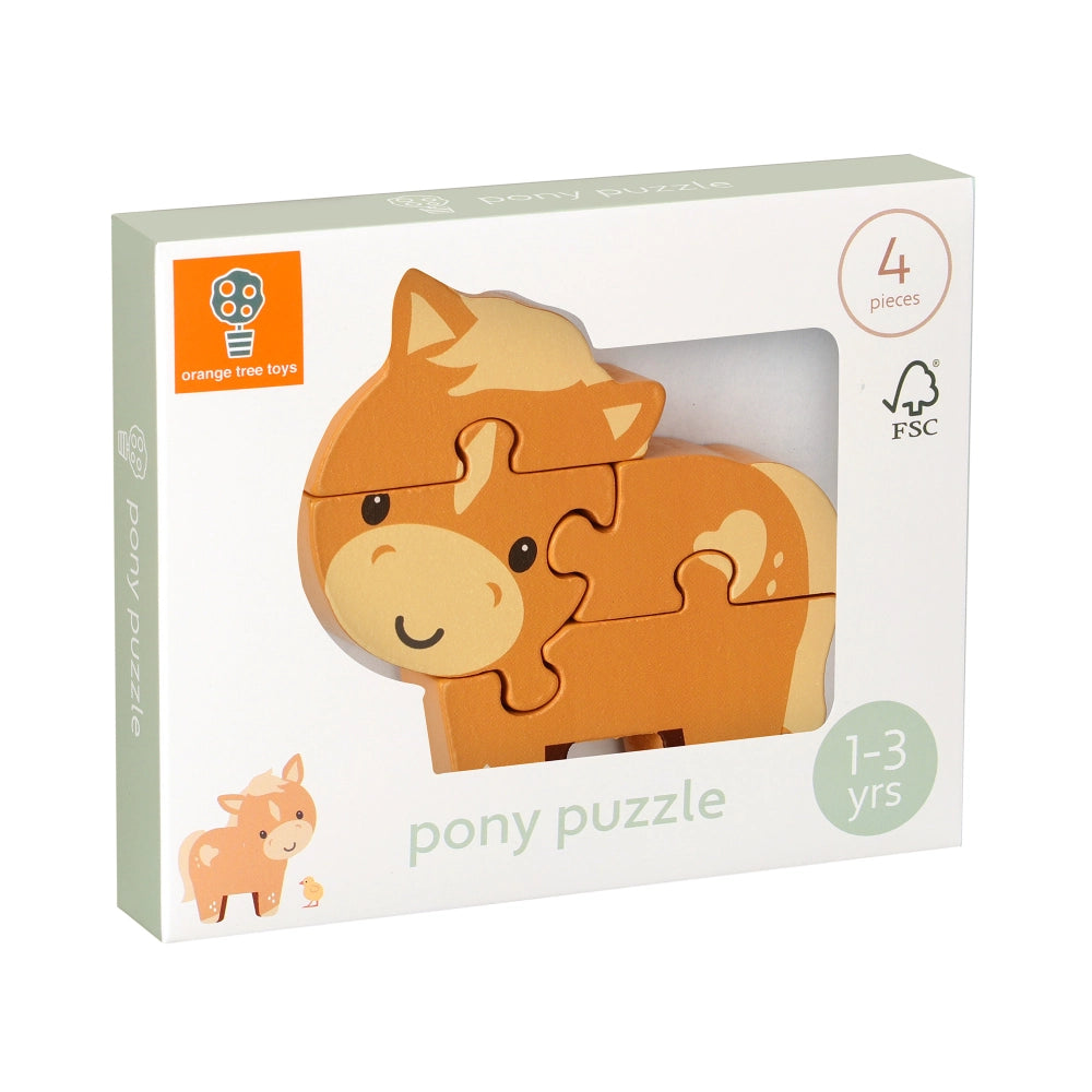 Mini Pony Wooden Puzzle