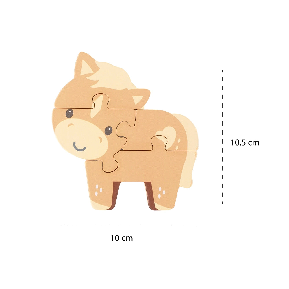 Mini Pony Wooden Puzzle
