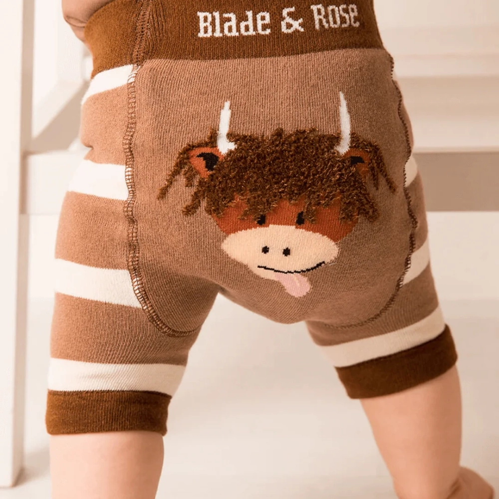 Highland Cow Shorts |Blade & Rose
