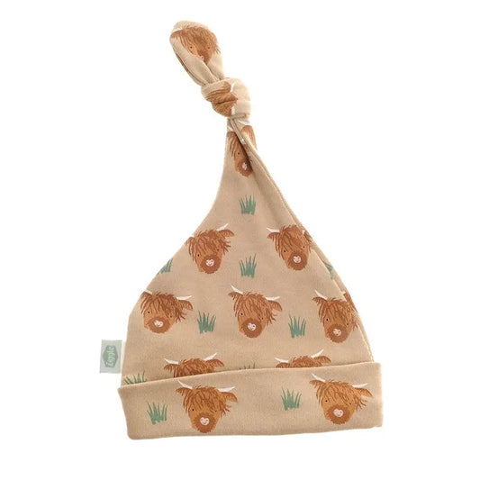 HIghland Cow Print Hat | Ziggle Baby