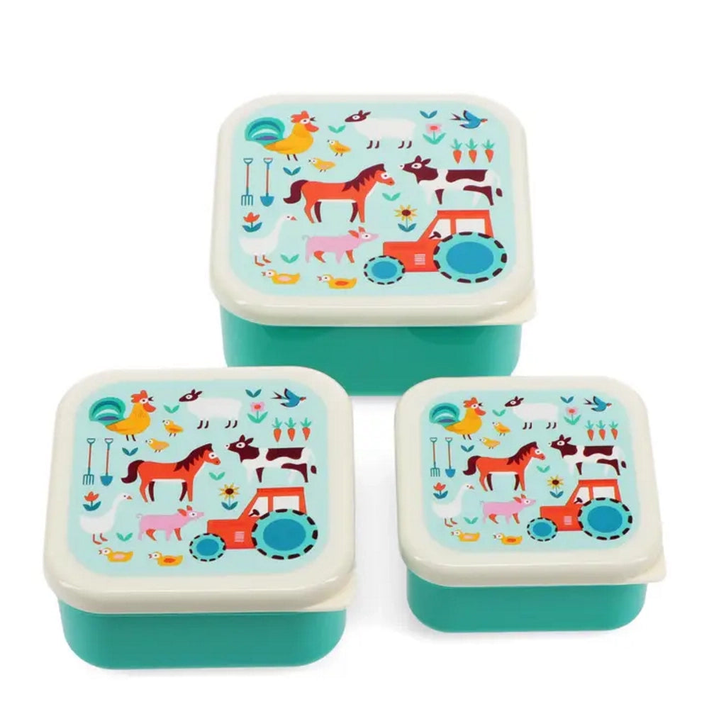 Farmyard Snack Boxes (Set of 3)
