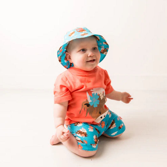 Bonnie Highland Cow Sun Hat