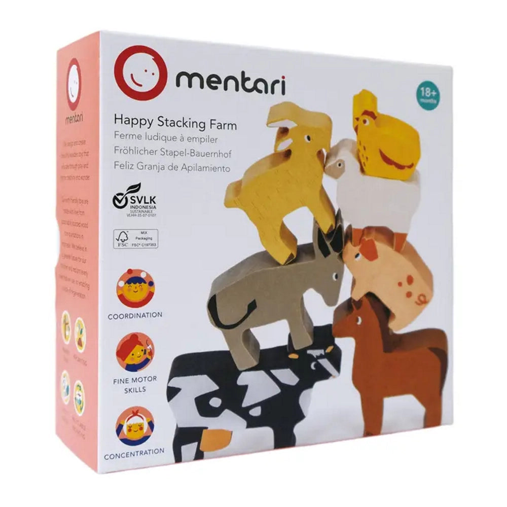 Happy Stacking Farm | Tenderleaf Toys
