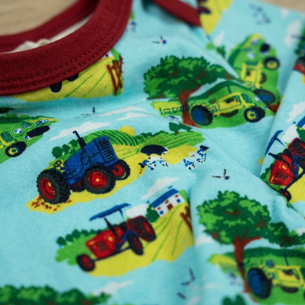 Countryside Footed Sleepsuit | Powell Craft