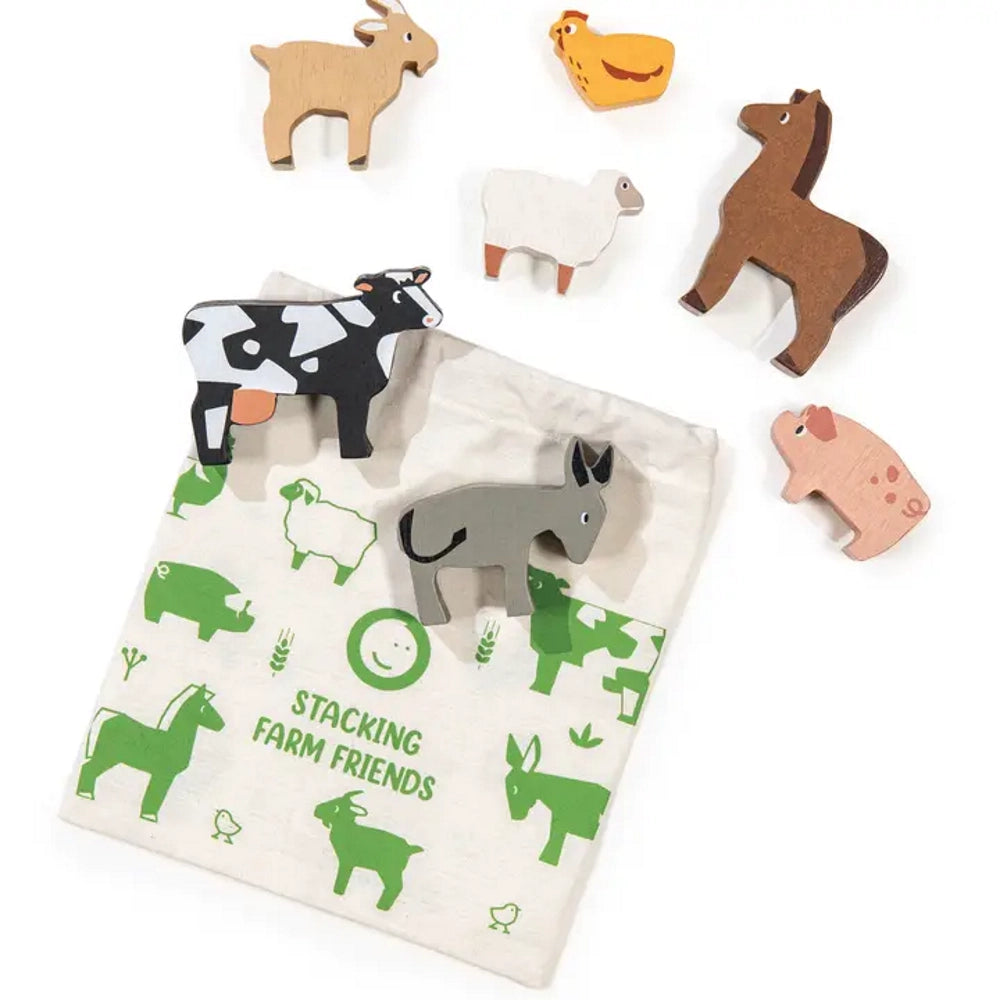 Happy Stacking Farm | Tenderleaf Toys