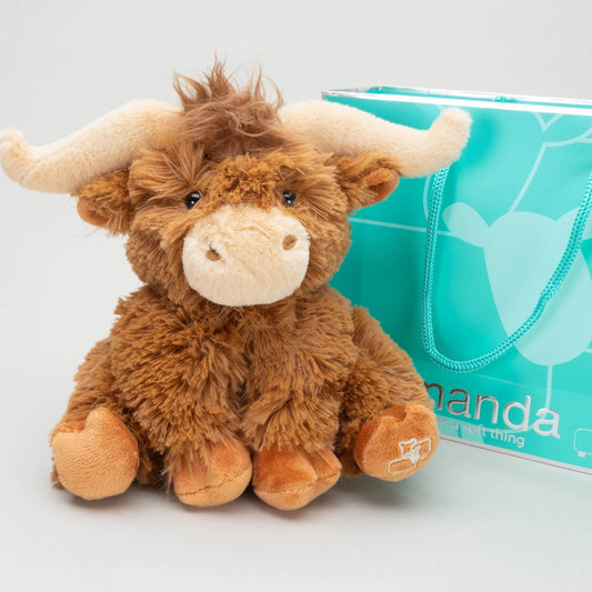 Horned Hamish Highland Cow Small Soft Toy