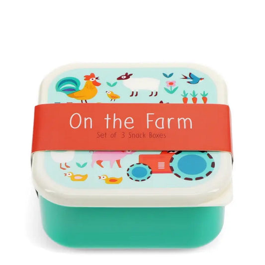 Farmyard Snack Boxes (Set of 3)