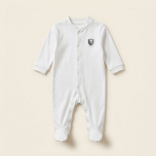 Louis Lamb Sleepsuit | Cotswold Baby Co