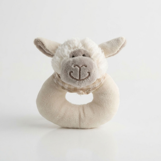 Louis Lamb Baby Rattle Toy