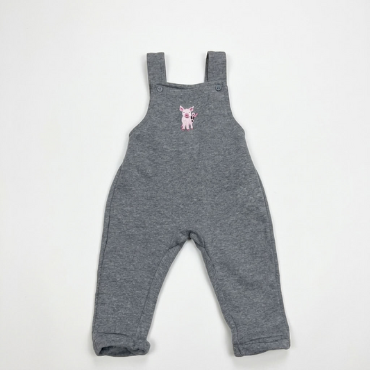 Piglet Embroidered Dungarees | Cotswold Baby Co
