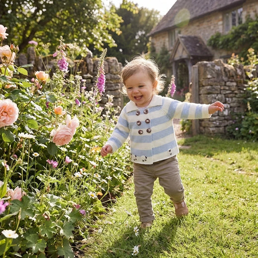 Farmyard Pram Coat | Powell Craft