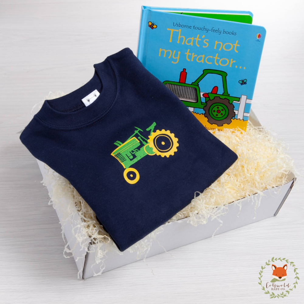Vintage Tractor T-Shirt Gift Set | Cotswold Baby Co