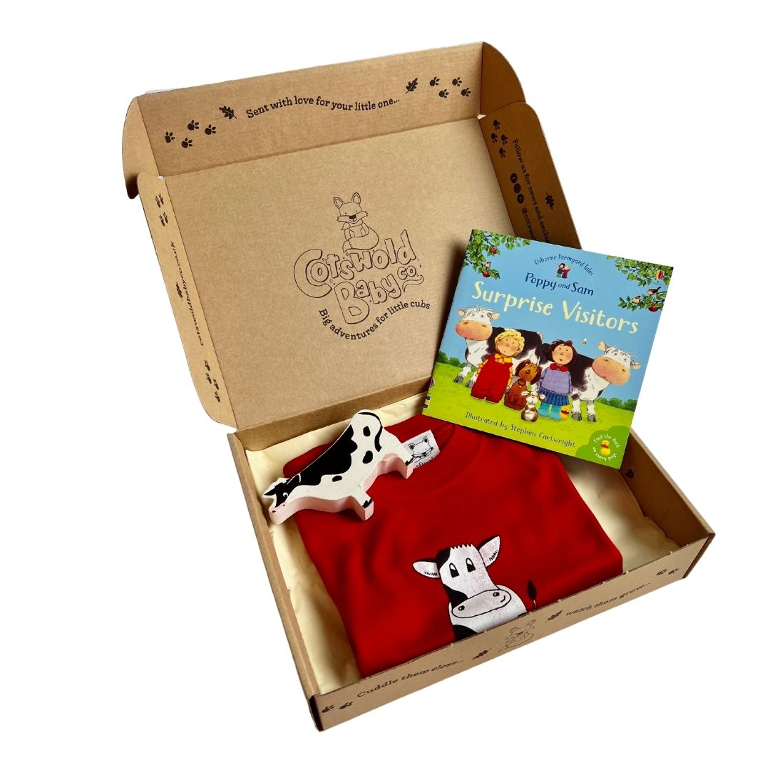 Moooo Cow Gift Set by Cotswold Baby Co