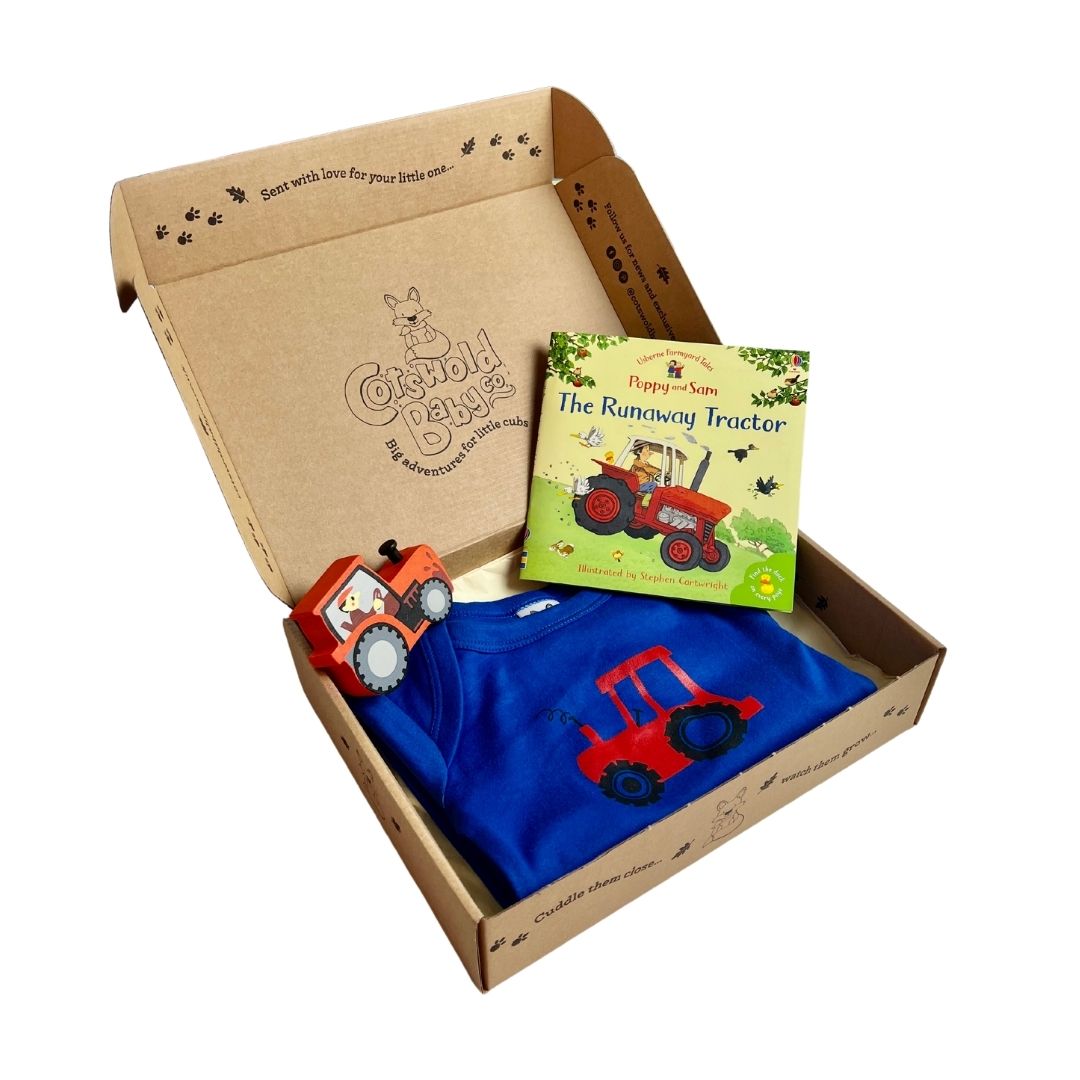 My First Tractor Gift Set | Cotswold Baby Co