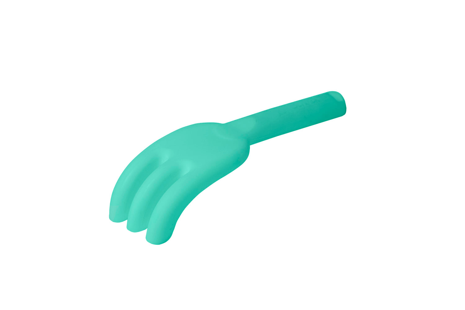 Teal Scrunch Rake