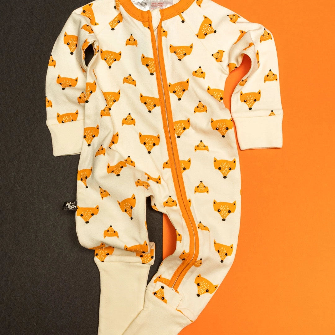 Fox Zip Up Romper | Blade & Rose