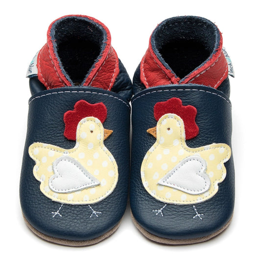 Chicken Leather Shoes | Inch Blue