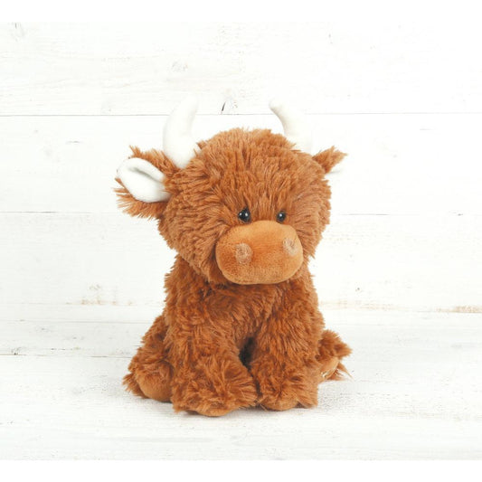 Hattie Highland Cow Soft Toy by Jomanda | Cotswold Baby Co