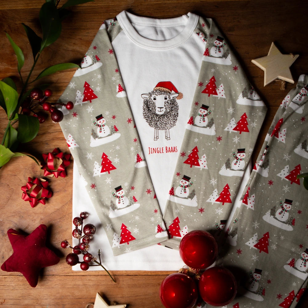 Christmas Lamb Pyjamas | Cotswold Baby Co