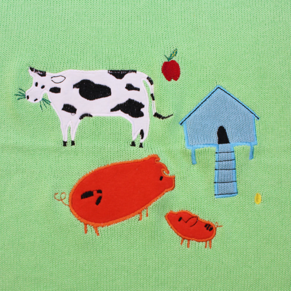 Farmyard Friends Baby Blanket by Powell Craft | Cotswold Baby Co