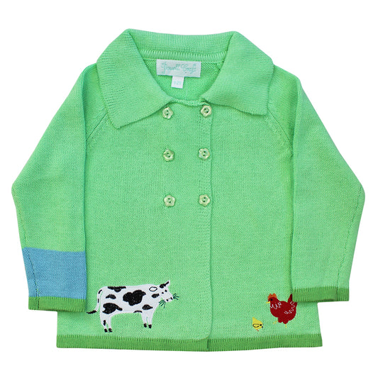 Farmyard Friends Pram Coat by Powell Craft | Cotswold Baby Co