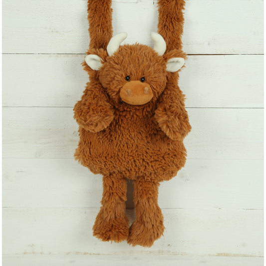 Hamish Highland Cow Hand Muff by Jomanda