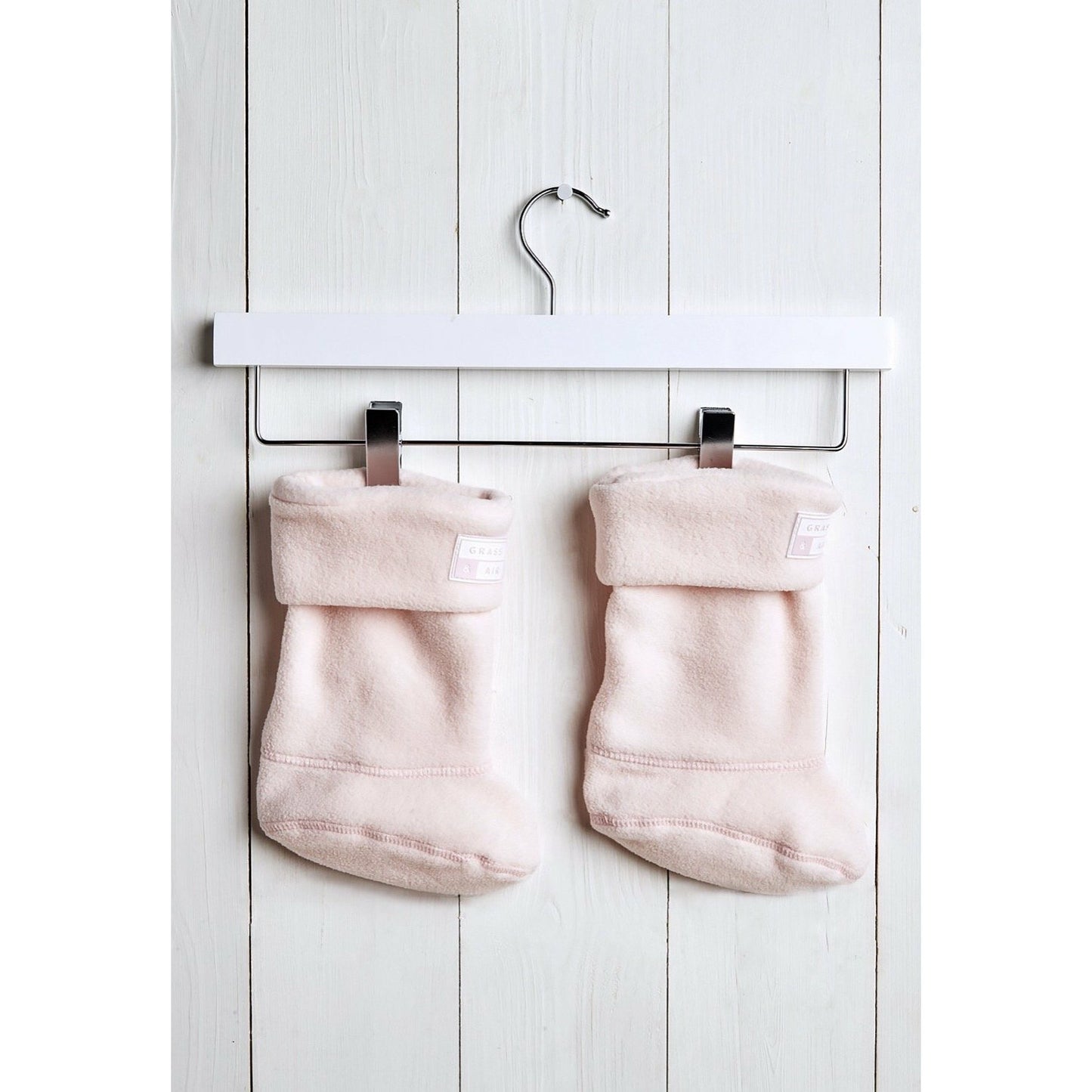 Baby Pink Welly Socks by Grass and Air | Cotswold Baby Co