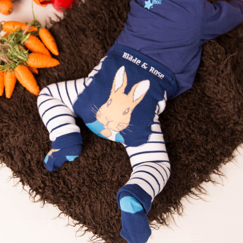 Peter Rabbit Navy Leggings by Blade & Rose