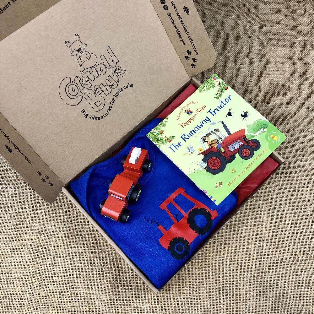 My First Tractor Gift Set | Cotswold Baby Co