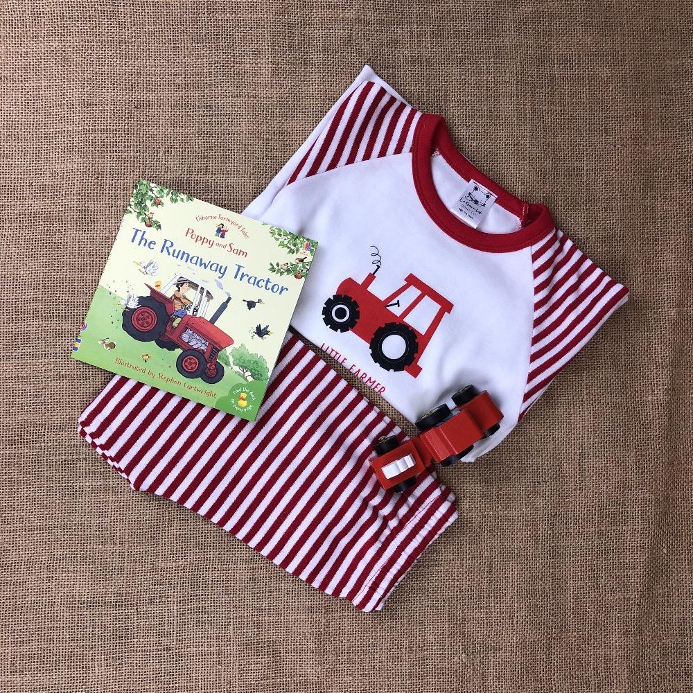 The Little Red Tractor Gift Set by Cotswold Baby Co