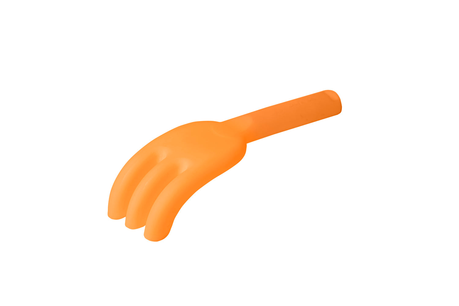 Orange Scrunch Rake