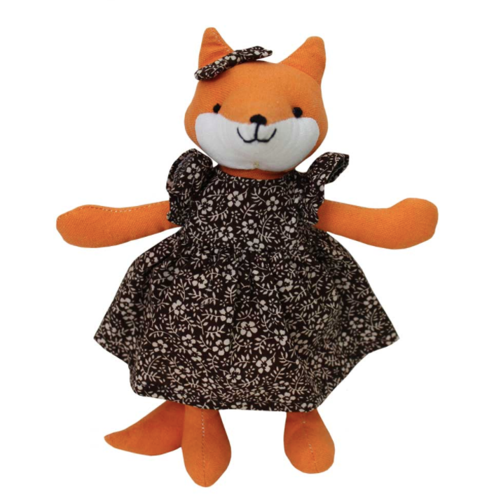 Mrs Fox Soft Toy by Powell Craft