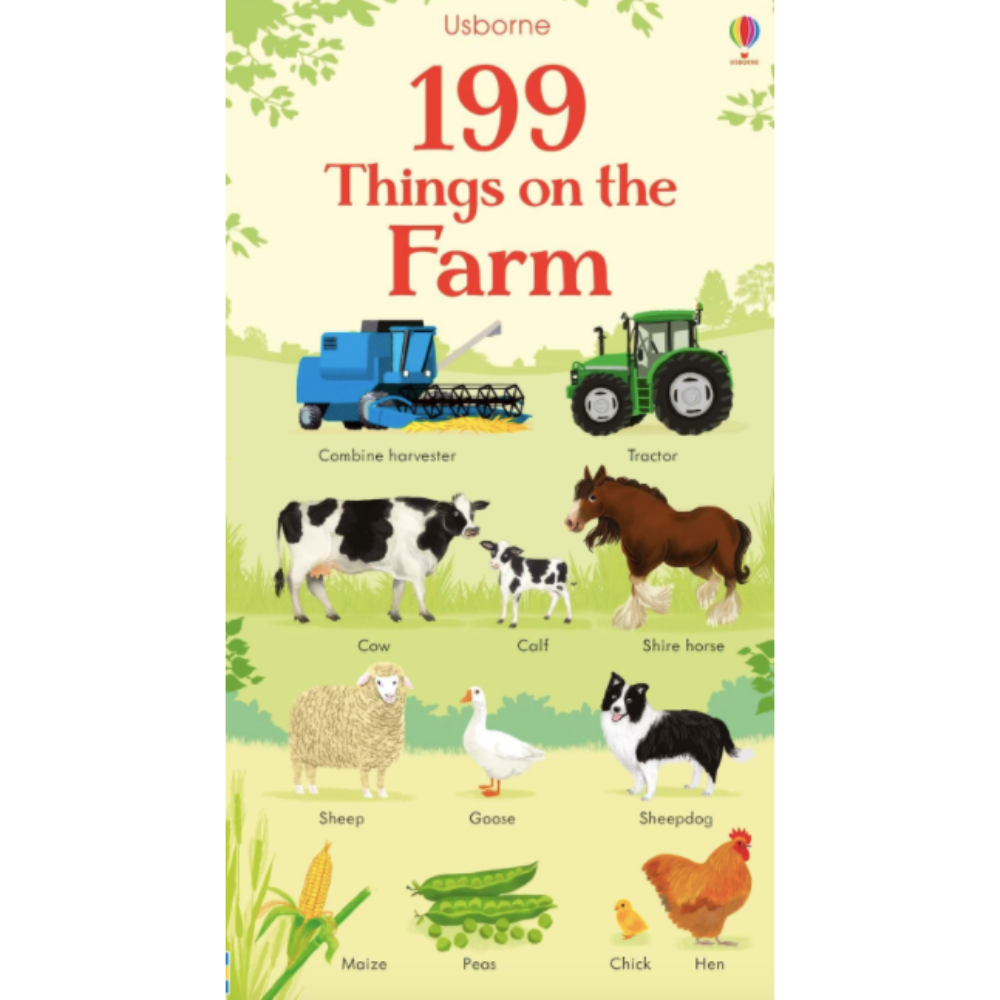 199 Things on the Farm by Usborne books