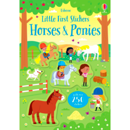 Little First Stickers Horse & Ponies by Usborne | Cotswold Baby Co