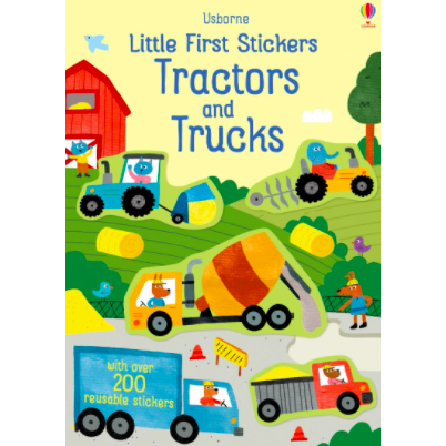Little First Stickers: Tractors & Trucks by Usborne