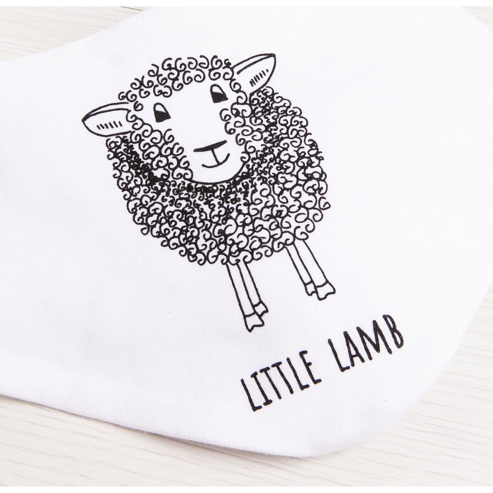 Little Lamb Bib - Cotswold Baby Co