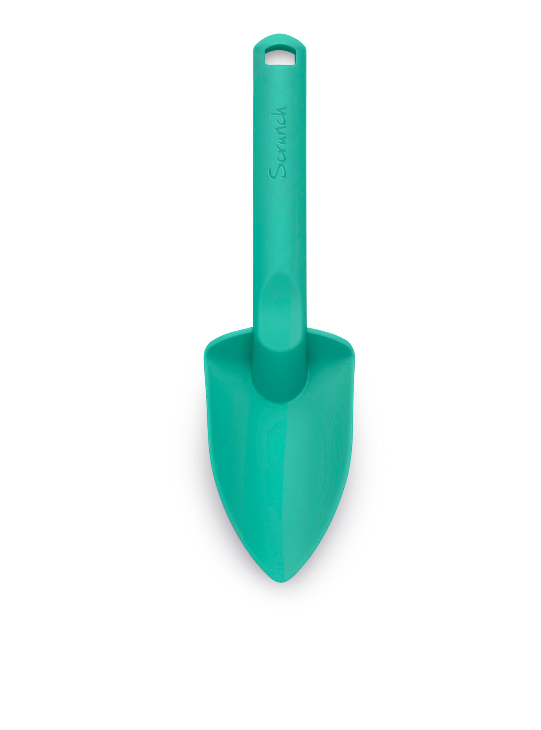 Green foldable silicone spade scrunch