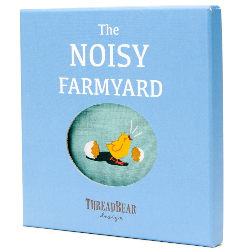 The Noisy Farmyard Rag Book by Threadbear Designs
