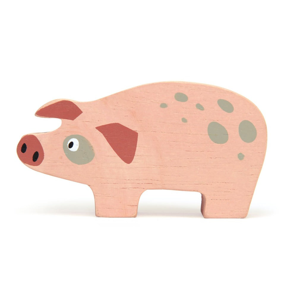 Wooden Pig by Tenderleaf Toys