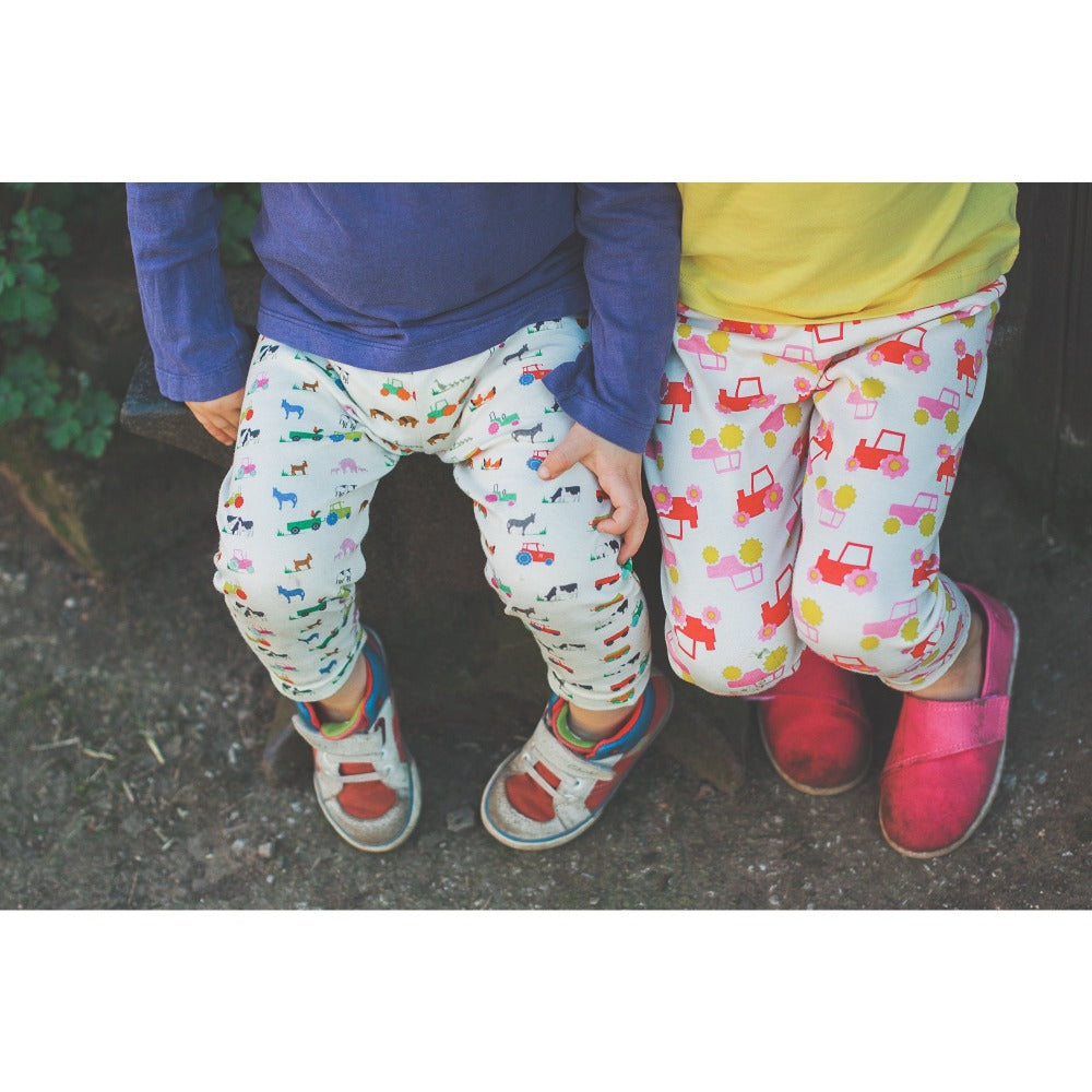 tractor leggings by Toucan Blue | Cotswold Baby Co