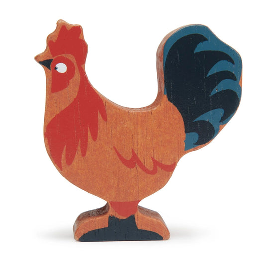wooden rooster