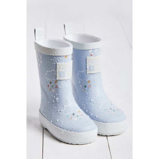 Baby Blue Wellies by Grass & Air