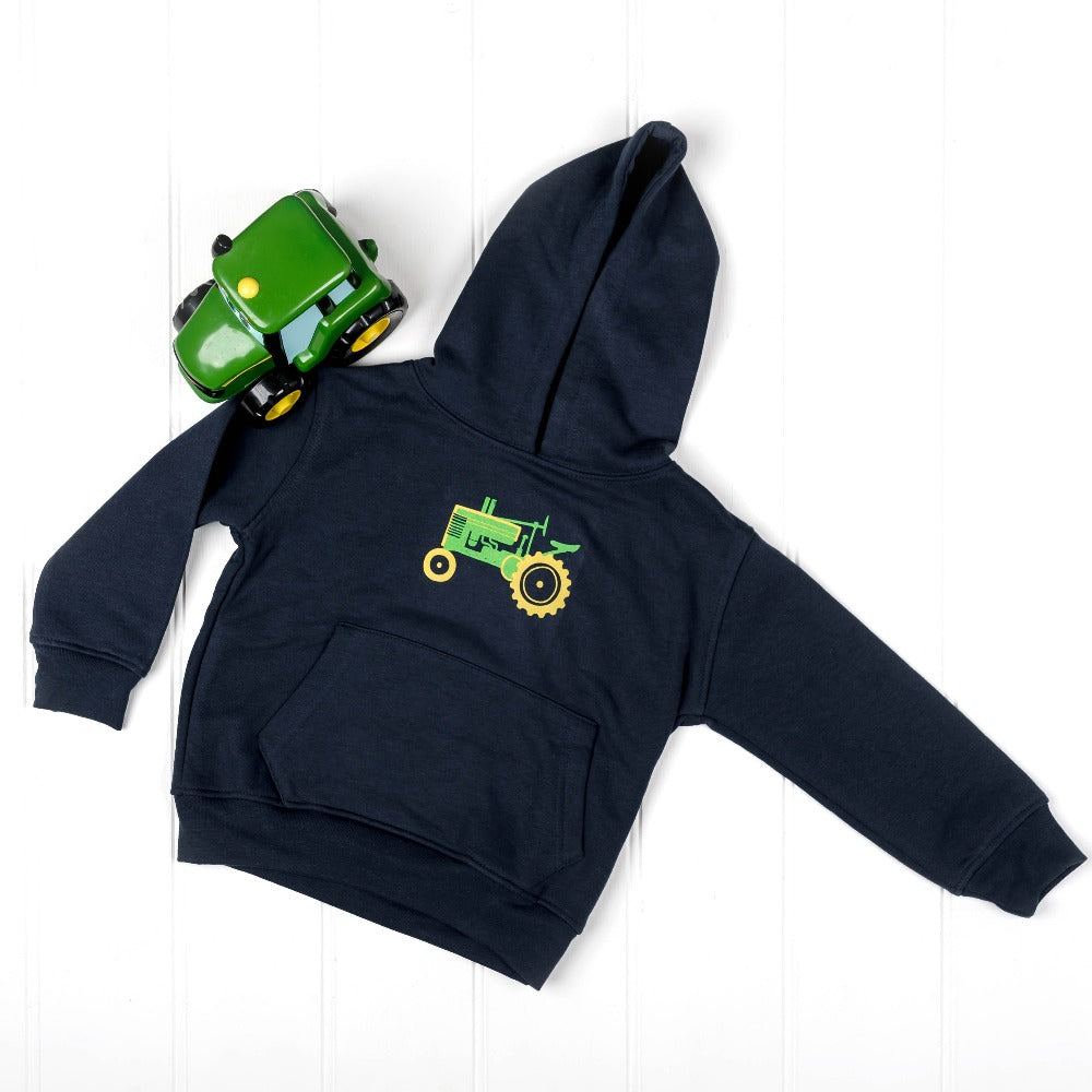 Percy The Vintage Tractor Hooded Jumper