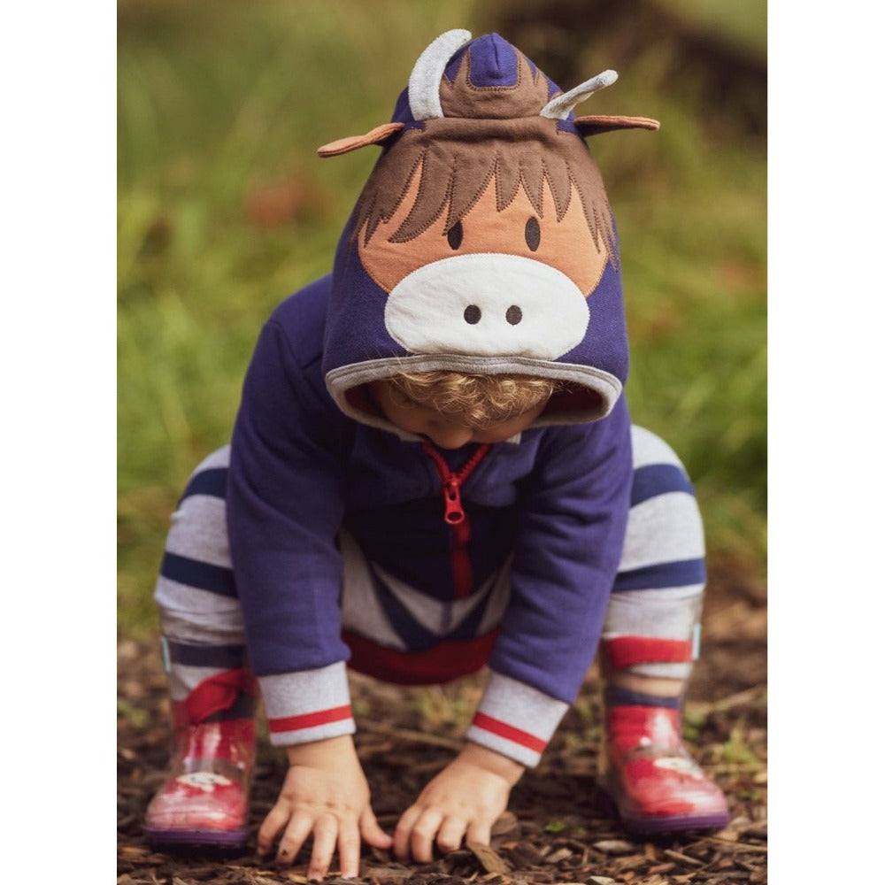 Highland Cow Hooded Top | Blade and Rose